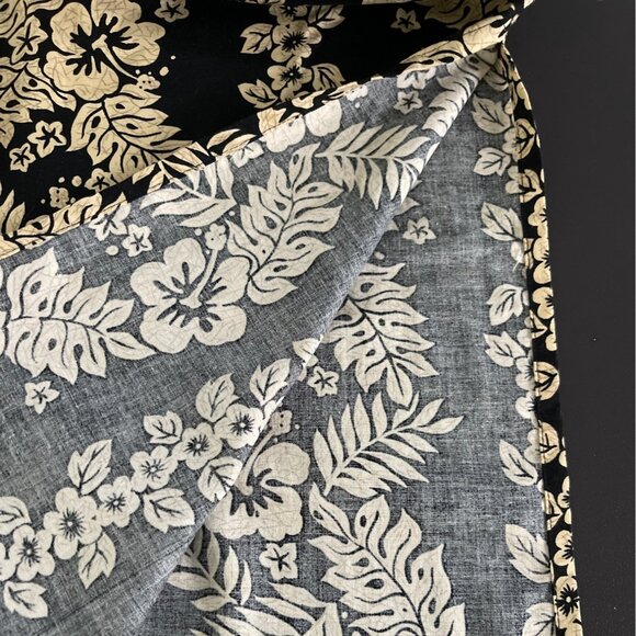 Vtg 90s KYs Empire Waist Maxi Sundress Size Large Hawaiian Floral Made in Hawaii - Picture 7 of 10